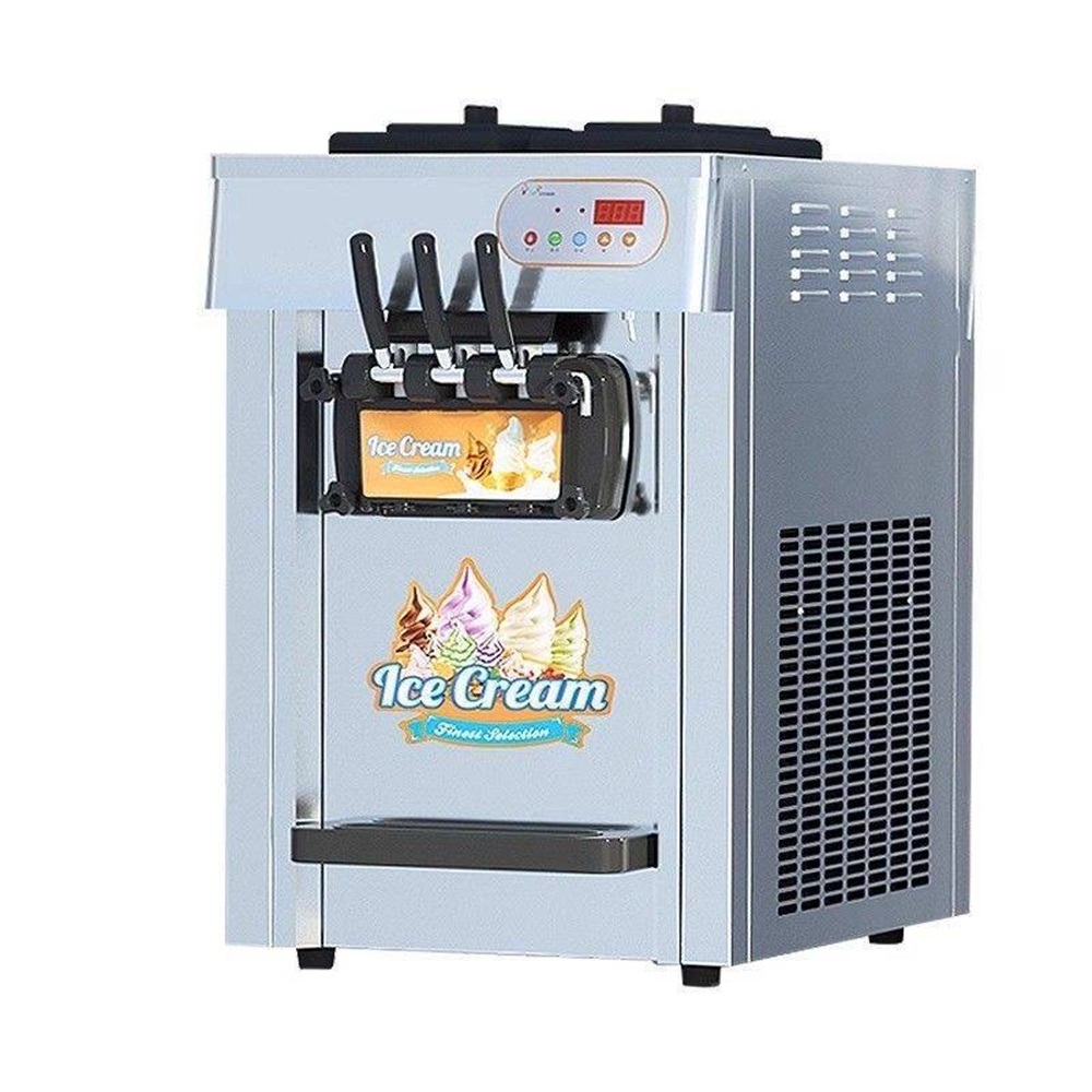 Soft Serve Ice Cream Machine - ماكينة صنع الآيس كريم التجارية المحمولة