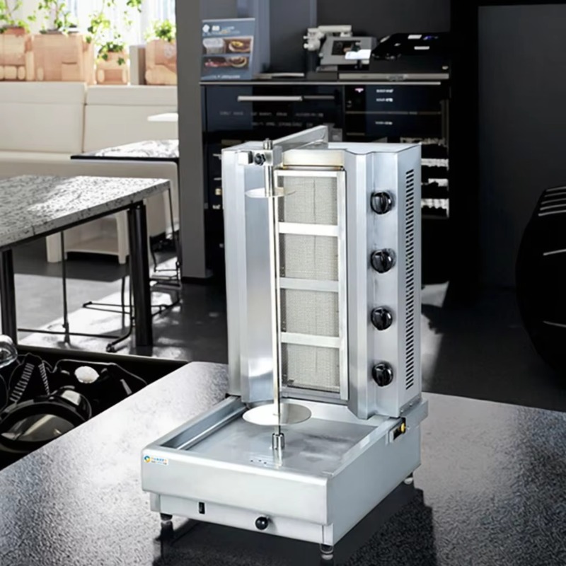 Kebab Shawarma Machine - آلة شاورما بأربعة مواقد، شواية دونر