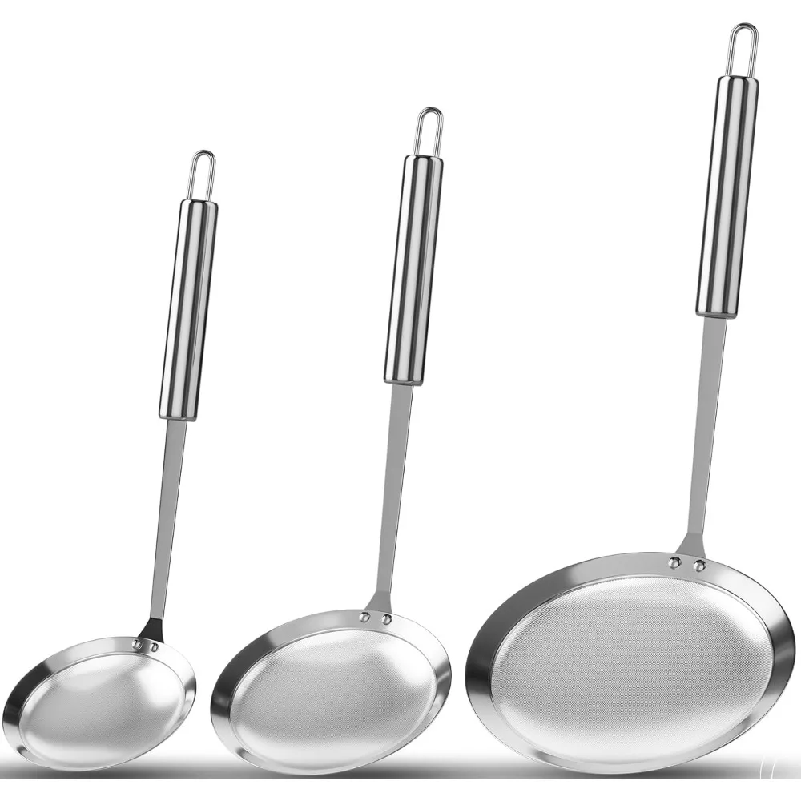 Commercial Kitchen Oil Filter - ملعقة تصفية من الفولاذ المقاوم للصدأ