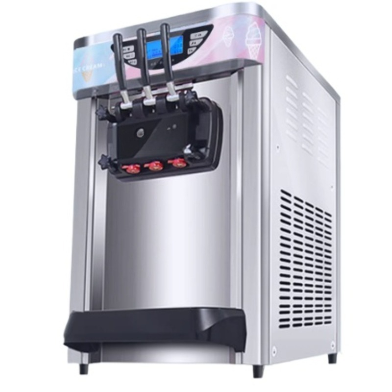 Soft Serve Ice Cream Machine - ماكينة آيس كريم ناعم تجارية أوتوماتيكية