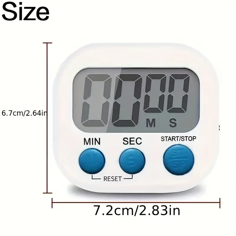 Commercial Kitchen Timer - مؤقت إلكتروني متعدد الوظائف للمطبخ، مؤقت