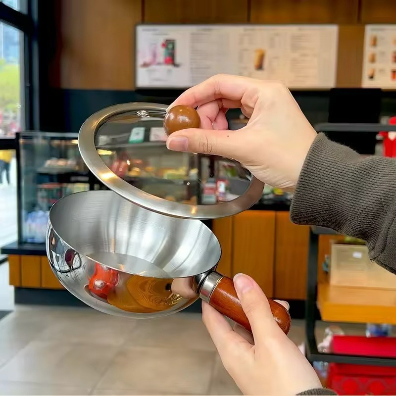 وعاء طهي صغير من الفولاذ المقا - مراجعة Commercial Kitchen Pots And Pans وسعره