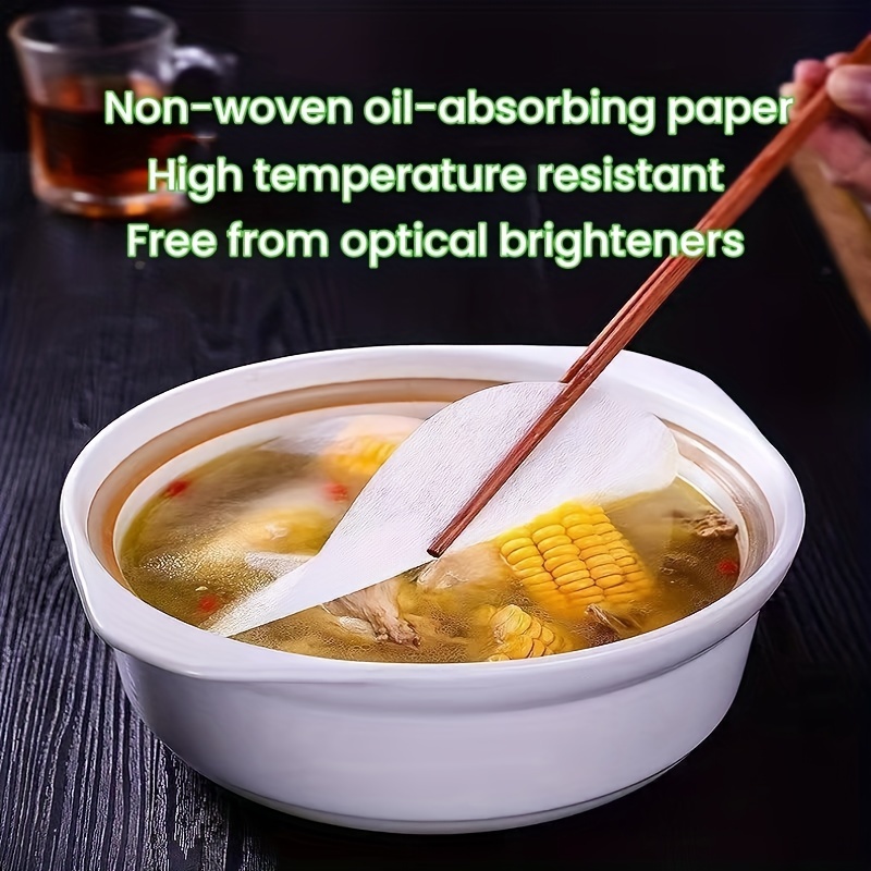 50 قطعة من الورق الممتص للزيت  - مراجعة Commercial Kitchen Oil Filter وسعره