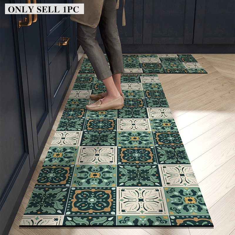 سجادة مطبخ مقاومة للماء من الج - مراجعة Commercial Kitchen Tile وسعره