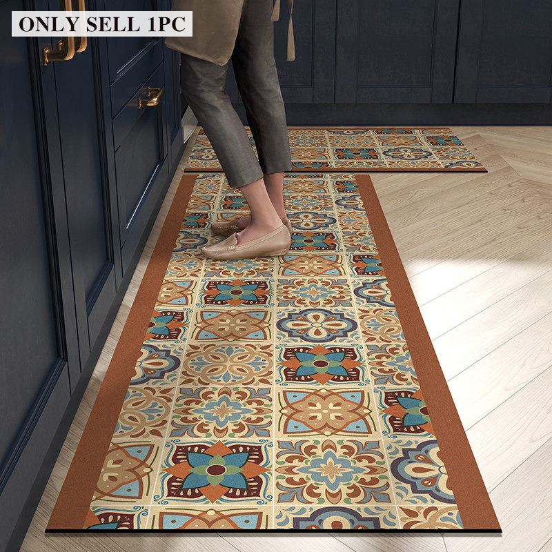 سجادة مطبخ مقاومة للماء من الج - مراجعة Commercial Kitchen Tile وسعره