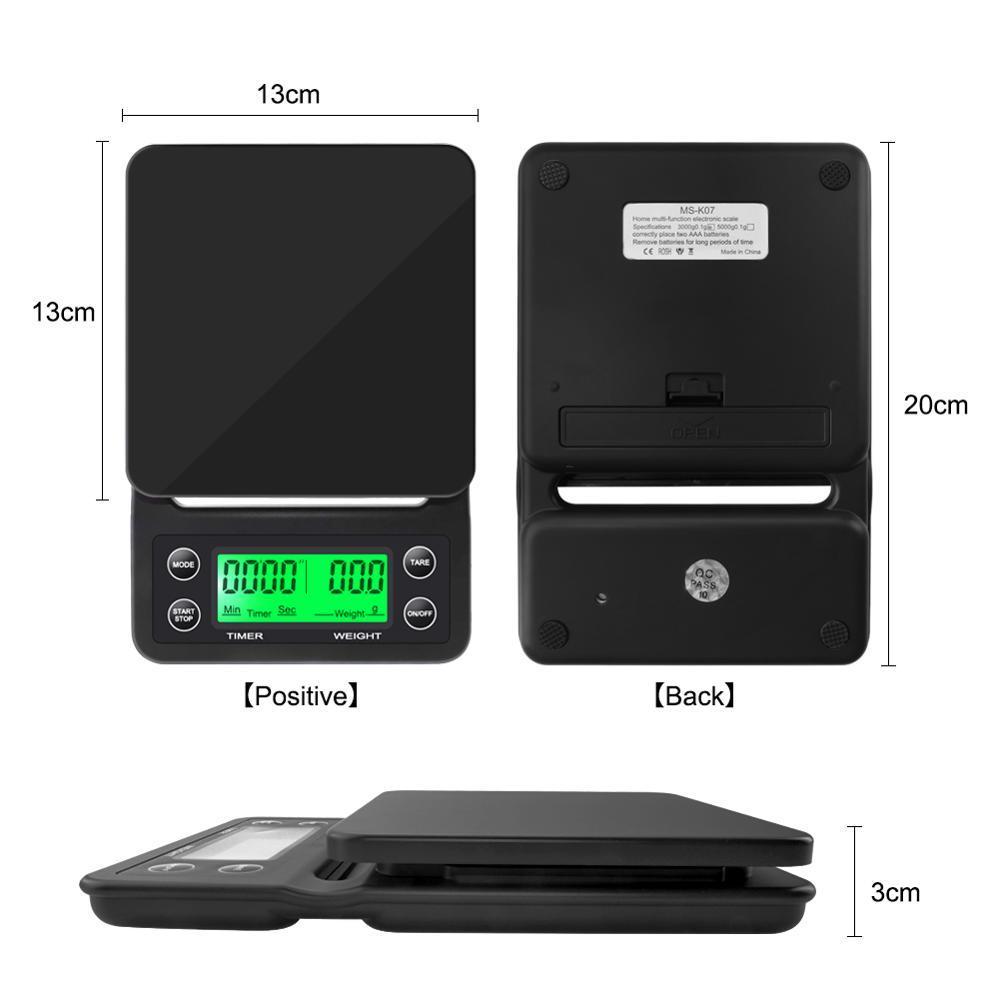 ميزان قهوة إلكتروني محمول عالي - مراجعة Commercial Kitchen Timer وسعره
