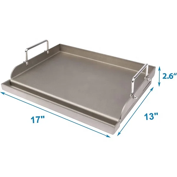 لوح طهي مسطح من الفولاذ المقاو - مراجعة Electric Griddle Flat Top وسعره