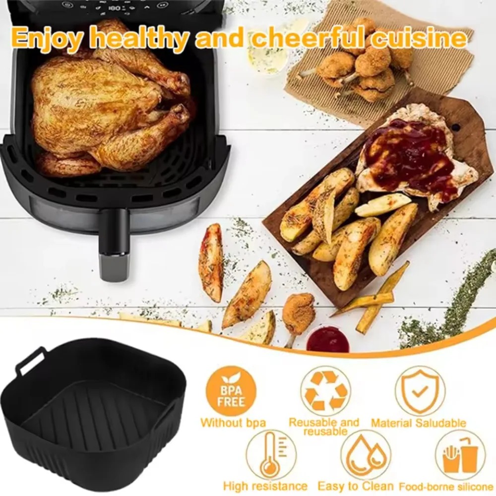 سيليكون الهواء المقلاة العفن ش - مراجعة Commercial Kitchen Pots And Pans وسعره