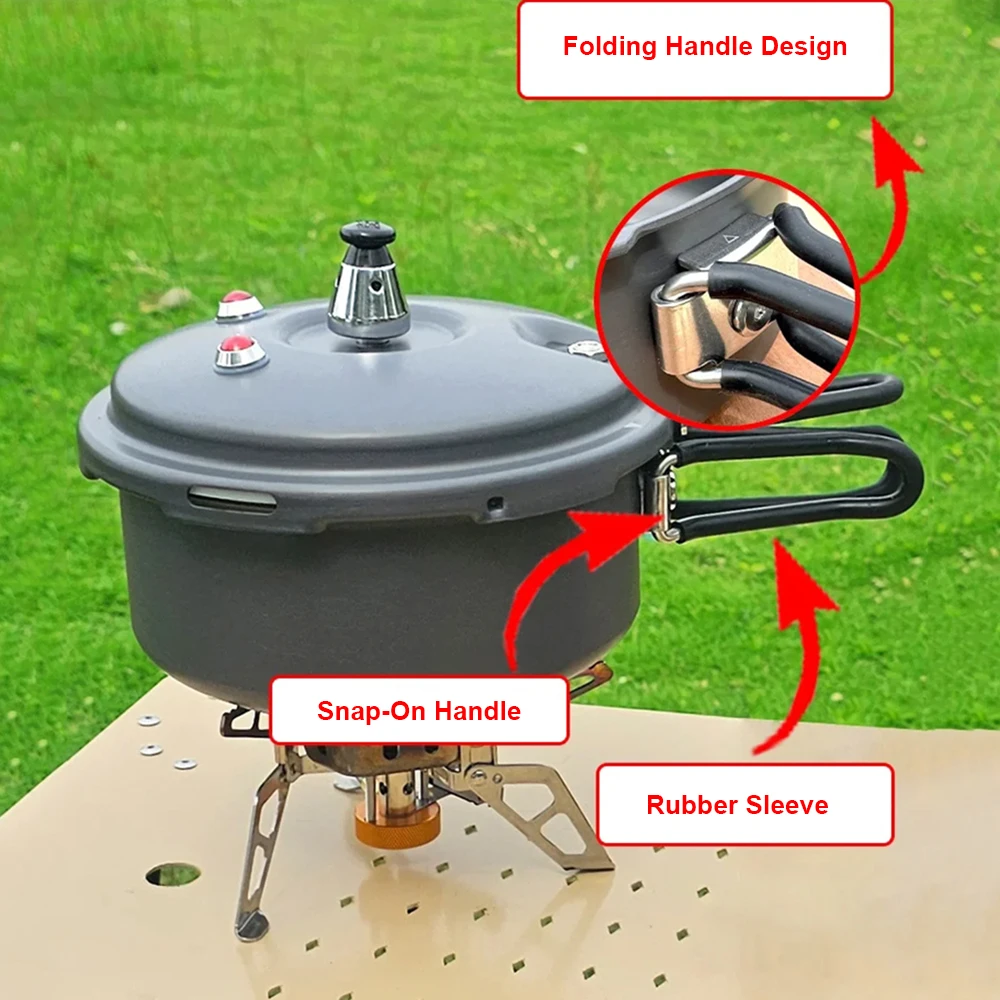 قدر ضغط صغير للتخييم، وعاء طهي - مراجعة Soup Kettle Warmer وسعره