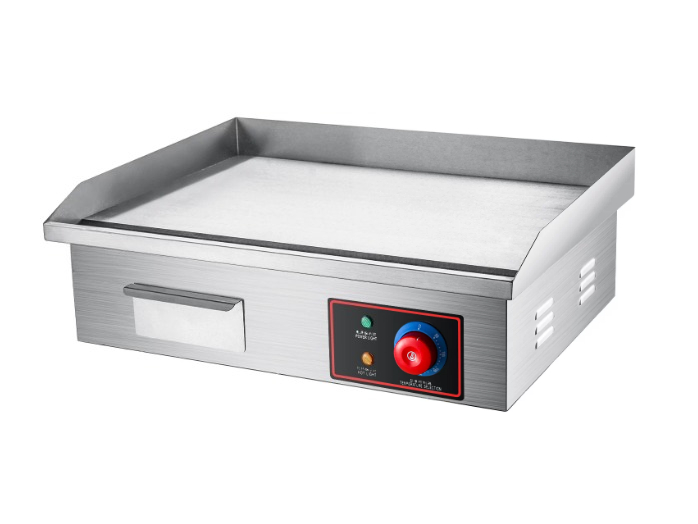 شواية كهربائية مسطحة 220 فولت  - مراجعة Electric Griddle Flat Top وسعره