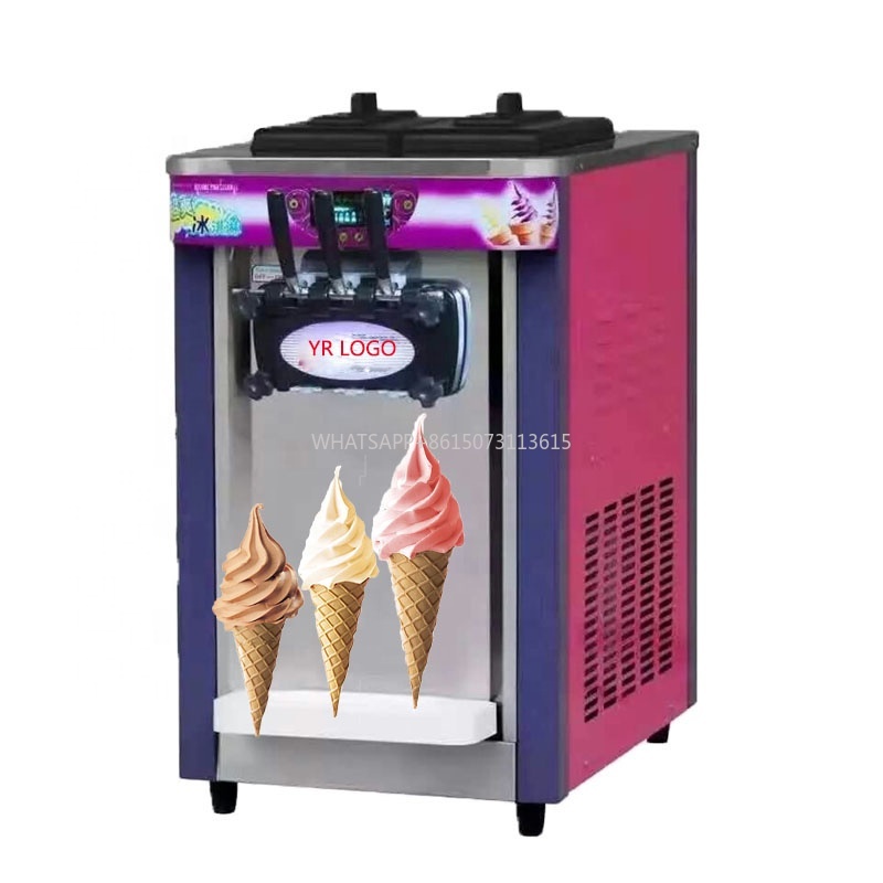 آلة الآيس كريم التجارية على ال - مراجعة Soft Serve Ice Cream Machine وسعره