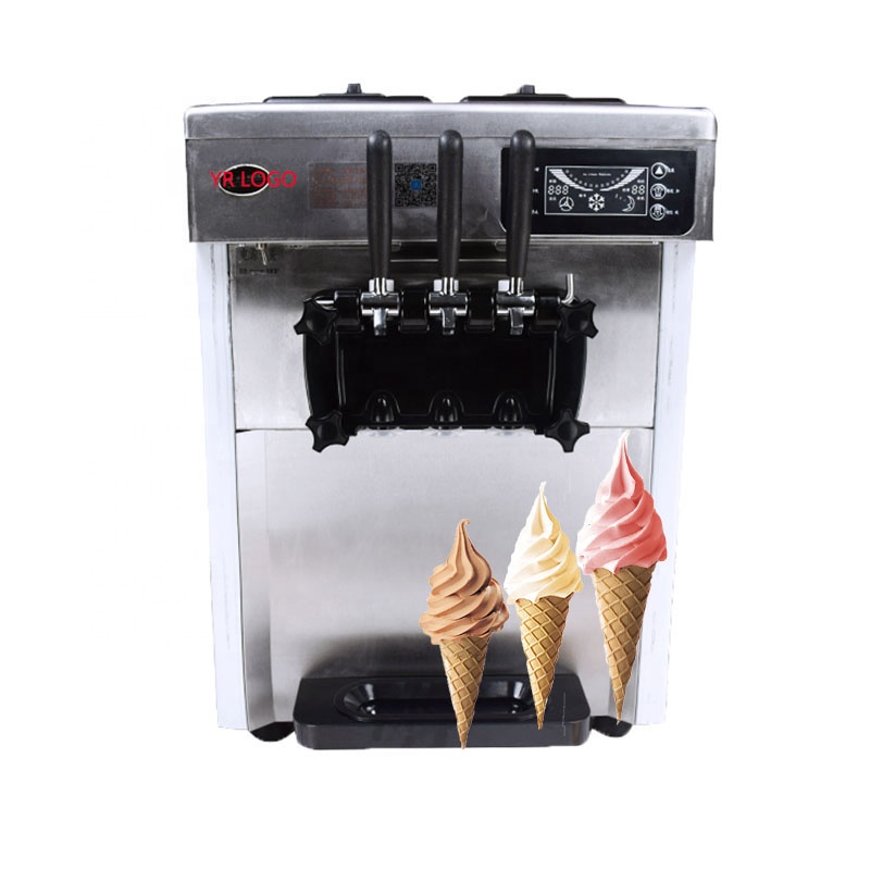 آلة الآيس كريم التجارية على ال - مراجعة Soft Serve Ice Cream Machine وسعره