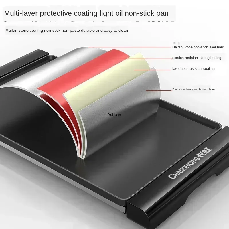 شواية منزلية كهربائية كبيرة بد - مراجعة Electric Griddle Flat Top وسعره