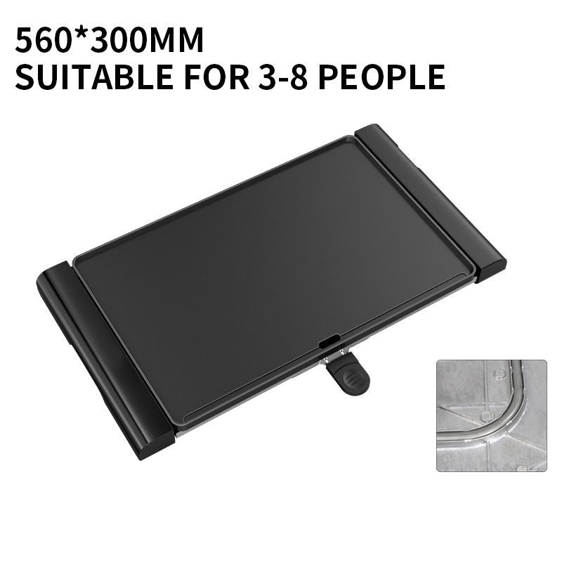 شواية كهربائية كبيرة الشواء ال - مراجعة Electric Griddle Flat Top وسعره