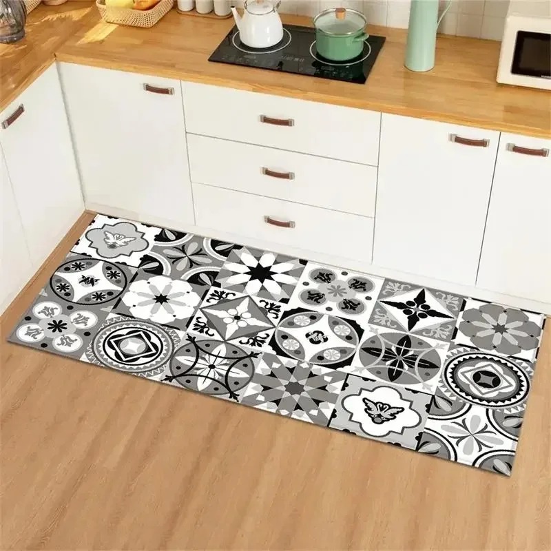 الأزرق الأصفر خمر بلاط الكولاج - مراجعة Commercial Kitchen Tile وسعره