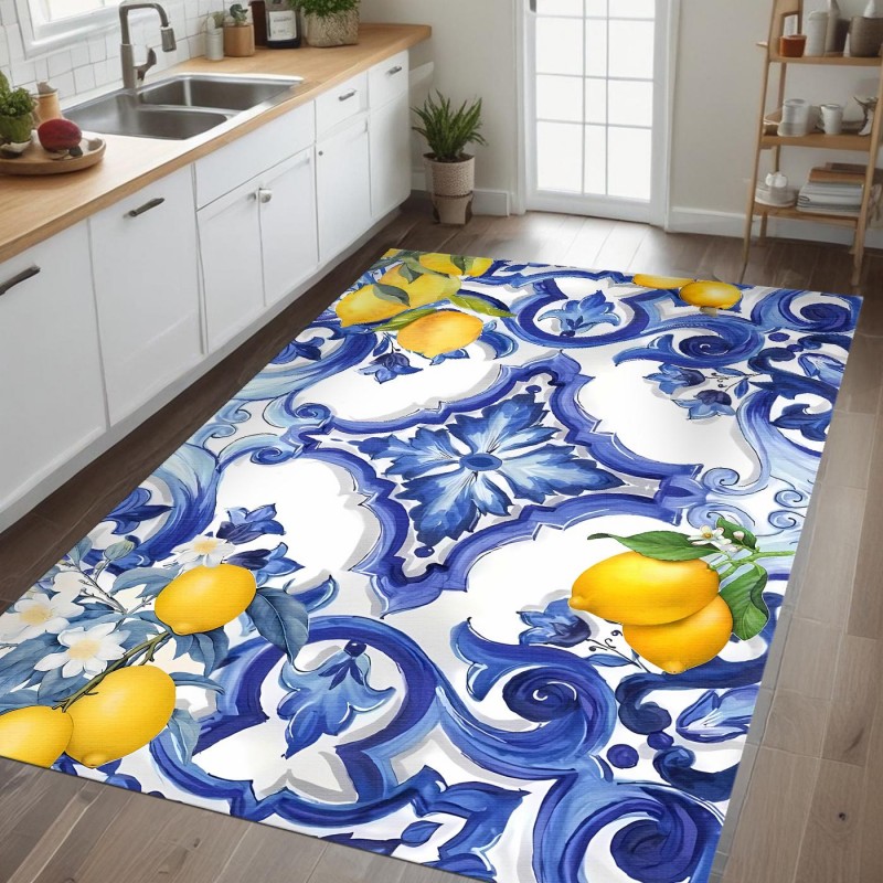 سجادة مطبخ بتصميم فسيفساء البح - مراجعة Commercial Kitchen Tile وسعره
