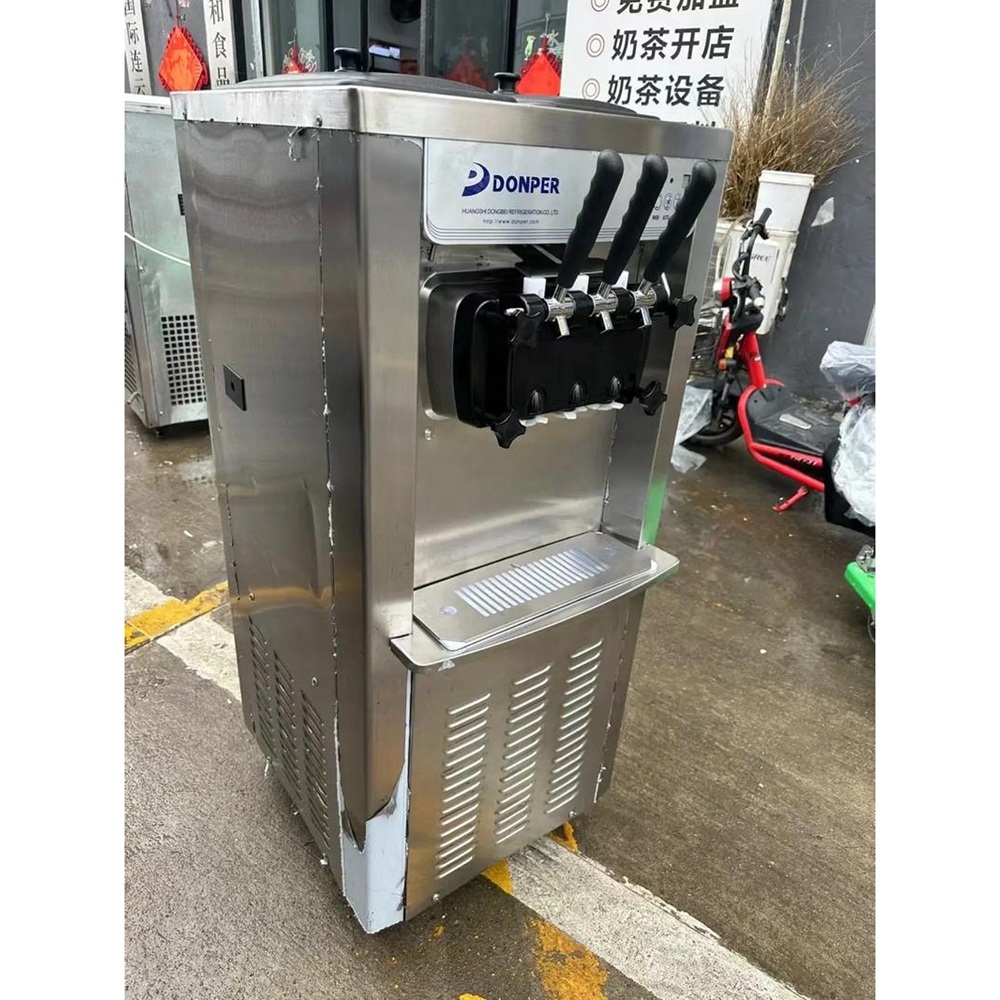 آلة صنع الآيس كريم التجارية ال - مراجعة Soft Serve Ice Cream Machine وسعره