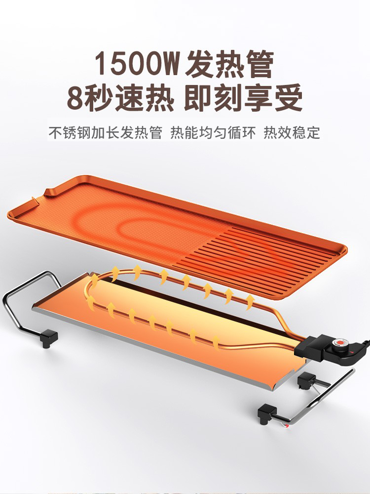 شواية كهربائية للاستخدام المنز - مراجعة Electric Griddle Flat Top وسعره