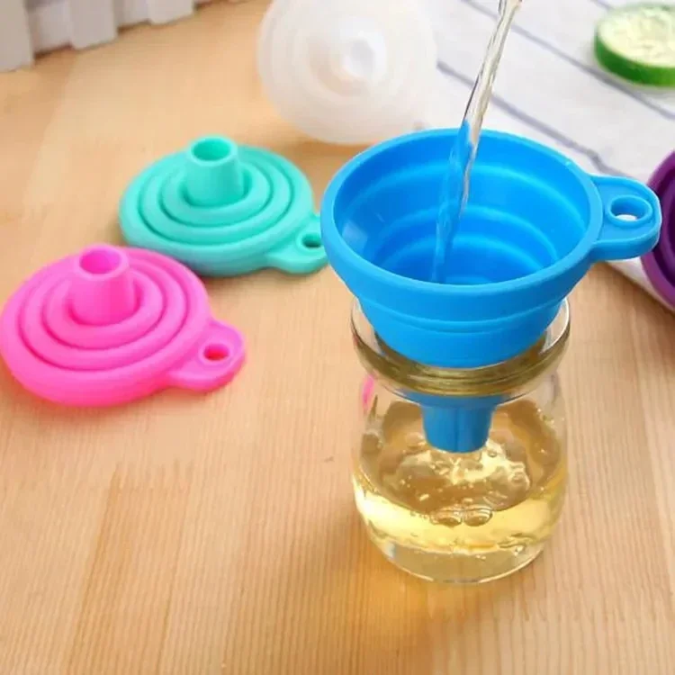 1/4 قطعة قمع سيليكون قابل للطي - مراجعة Commercial Kitchen Oil Filter وسعره