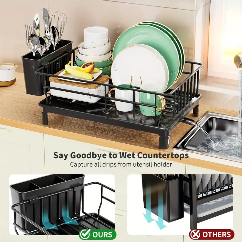 رف تجفيف أطباق مقاوم للصدأ لسط - مراجعة Commercial Kitchen Floor Drain وسعره