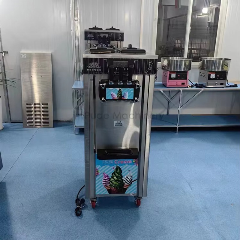 آلة صنع الآيس كريم الناعم التج - مراجعة Soft Serve Ice Cream Machine وسعره