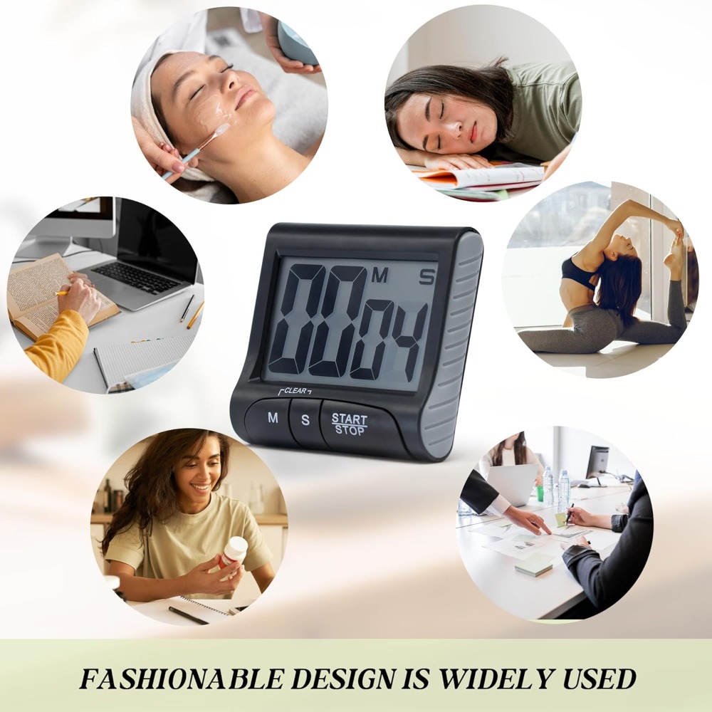 مؤقت مطبخ رقمي مغناطيسي مع منب - مراجعة Commercial Kitchen Timer وسعره