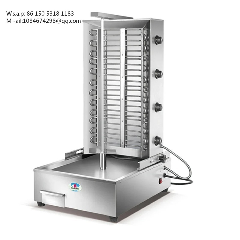 آلة كباب تركية كهربائية تجارية - مراجعة Kebab Shawarma Machine وسعره