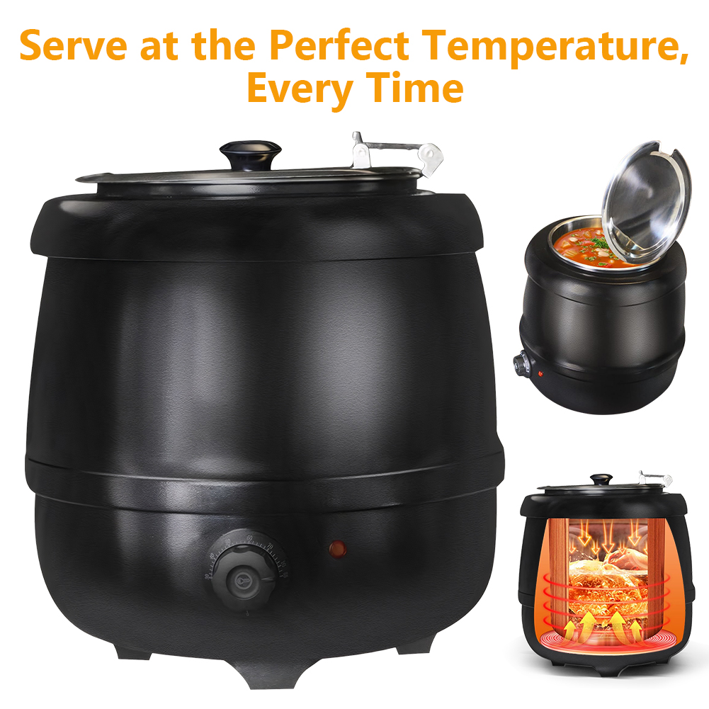 وعاء حساء كهربائي سعة 10 لتر م - مراجعة Soup Kettle Warmer وسعره