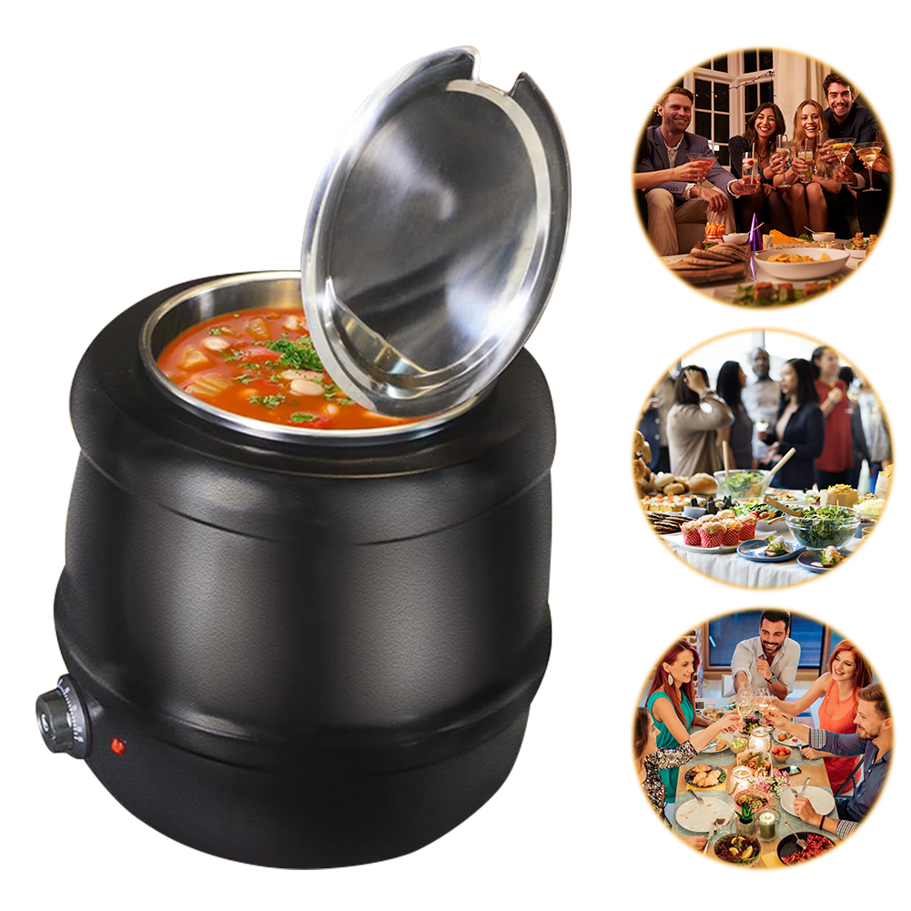 وعاء حساء كهربائي سعة 10 لتر م - مراجعة Soup Kettle Warmer وسعره
