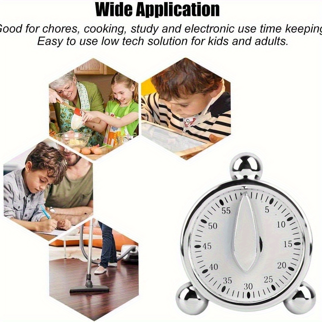 مؤقت ميكانيكي مرئي، ساعة العد  - مراجعة Commercial Kitchen Timer وسعره