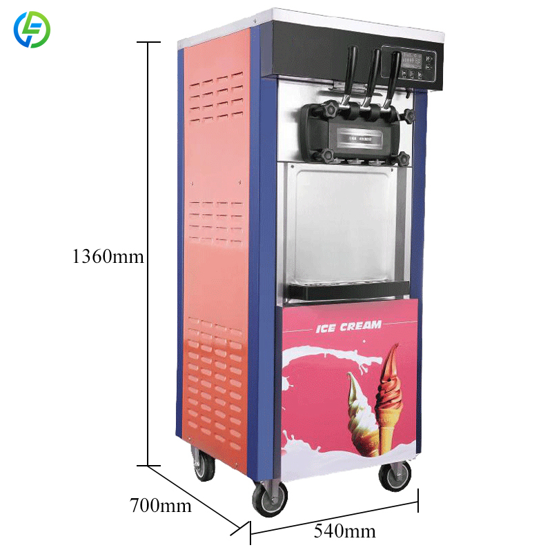 آلات صنع الآيس كريم المخصصة بس - مراجعة Soft Serve Ice Cream Machine وسعره