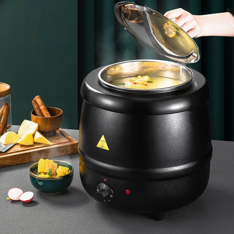 سخان حساء كهربائي سعة 10 لتر ل - مراجعة Soup Kettle Warmer وسعره